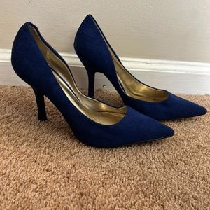 Blue High Heels by Paprika, size 7 1/2